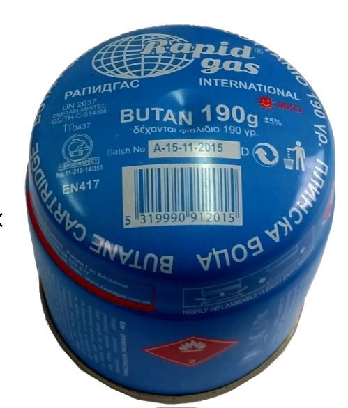 Gaasiballoon butaan 190g TR-1190-1